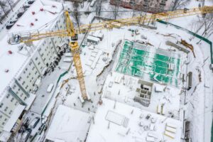 faire du beton quand il gele