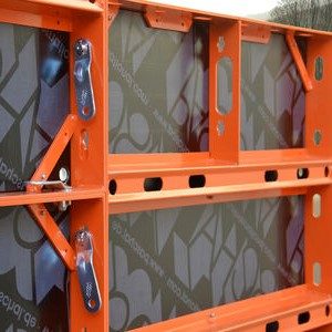 coffrage mixte acier bois