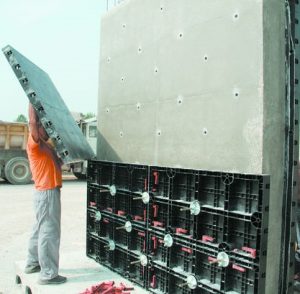 coffrage plastique modulaire pour béton