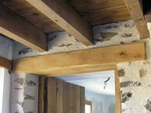 linteau en bois