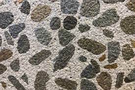 béton bouchardé texture